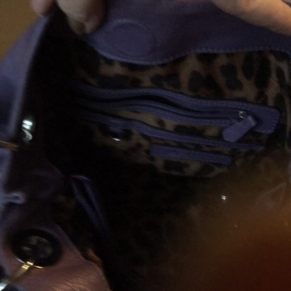 B. Makowsky purple hobo purse - Picture 4 of 4